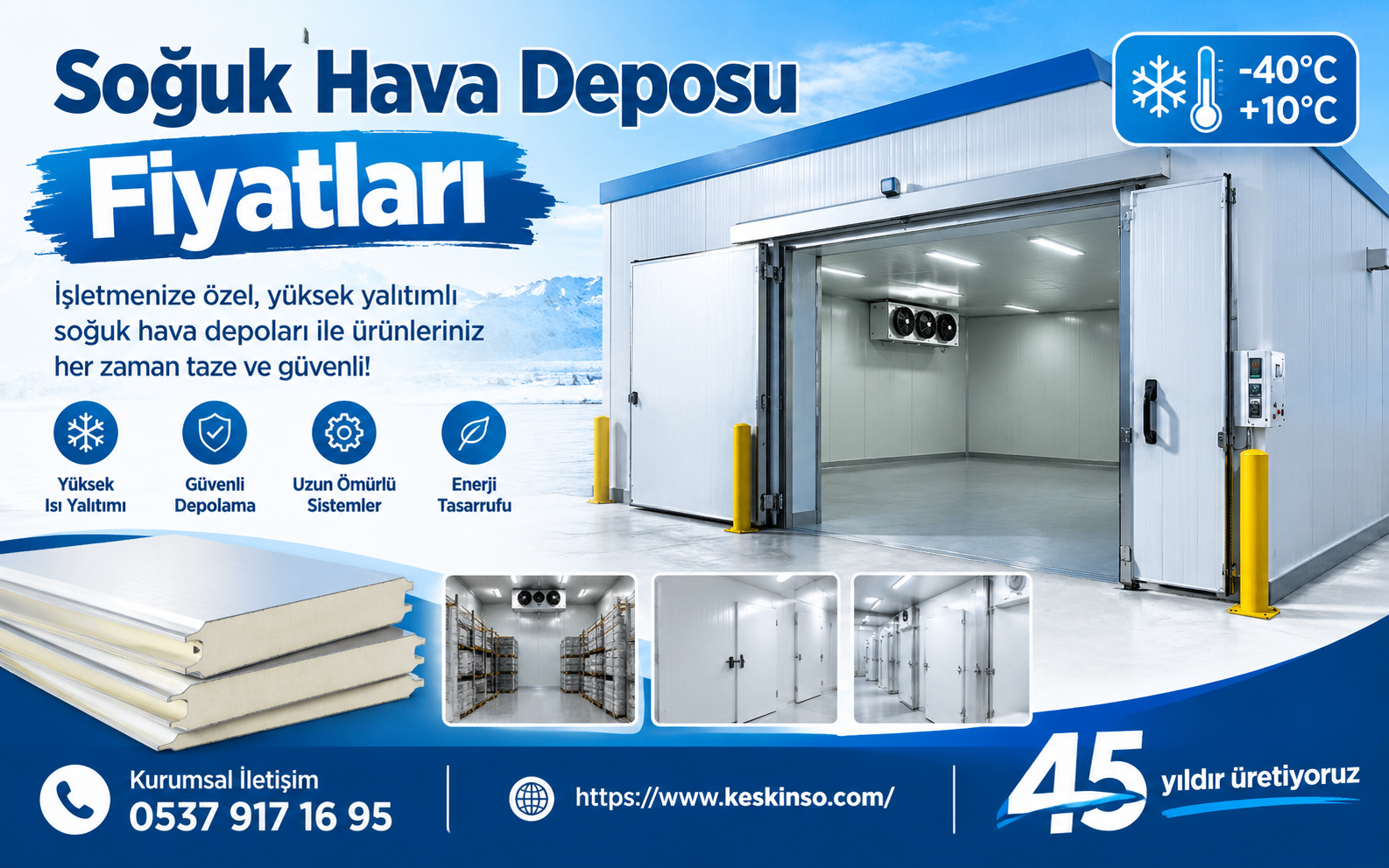 Soğuk Hava Deposu Fiyatları 