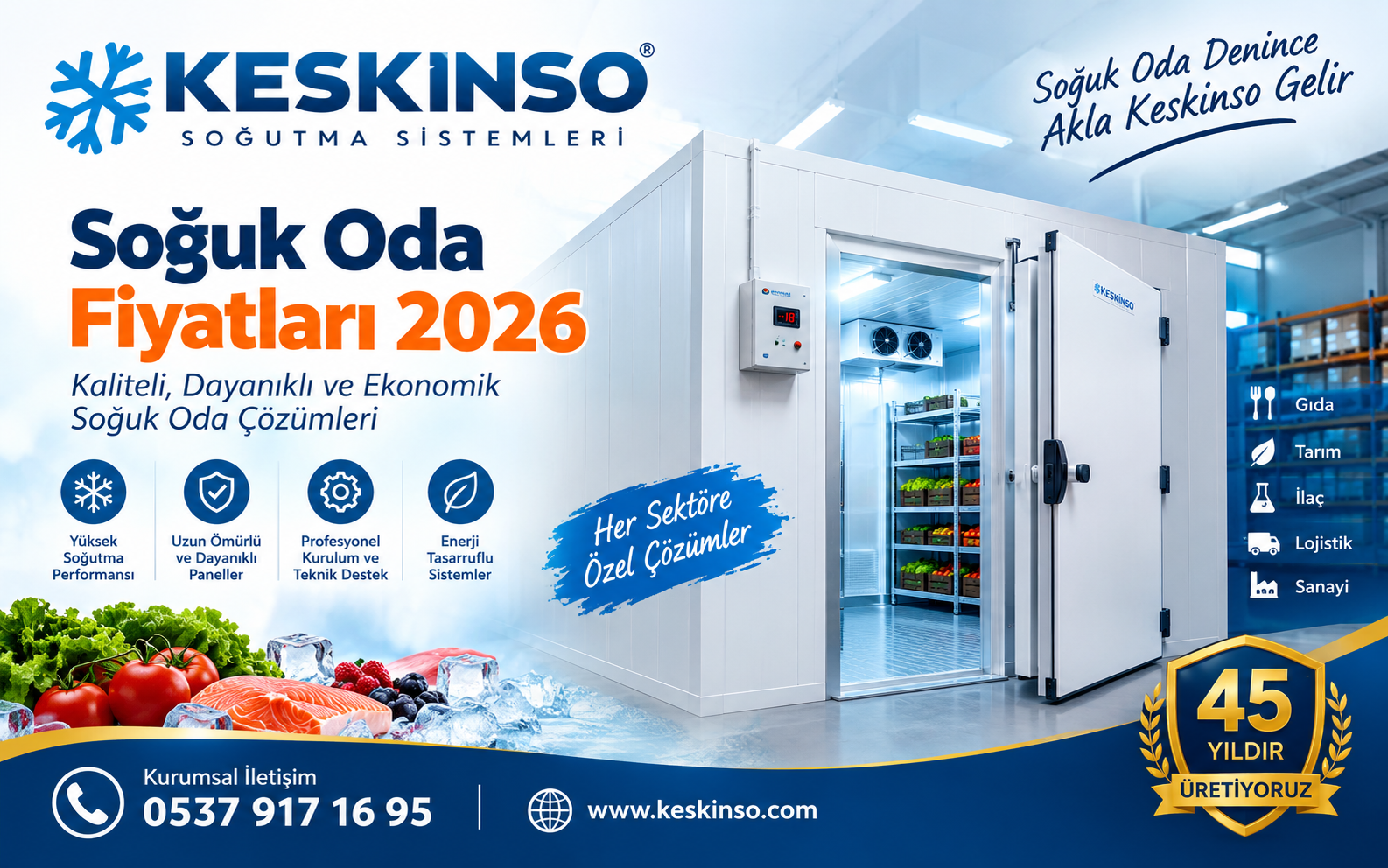 Soğuk Oda Fiyatları 2026