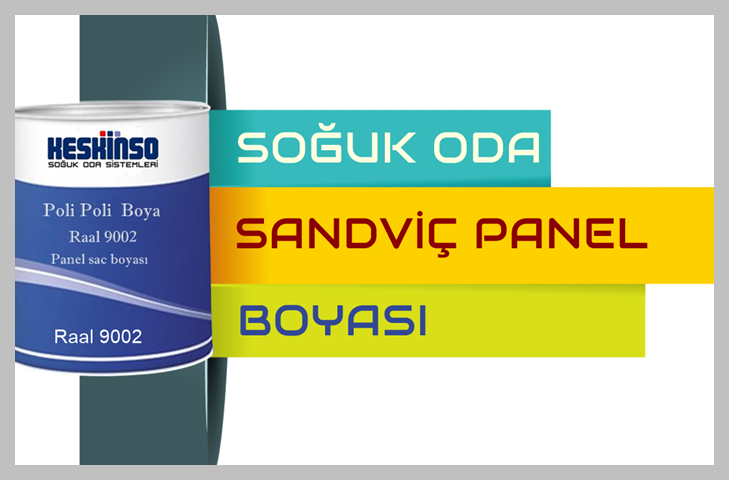 Soğuk hava deposu panel boyası