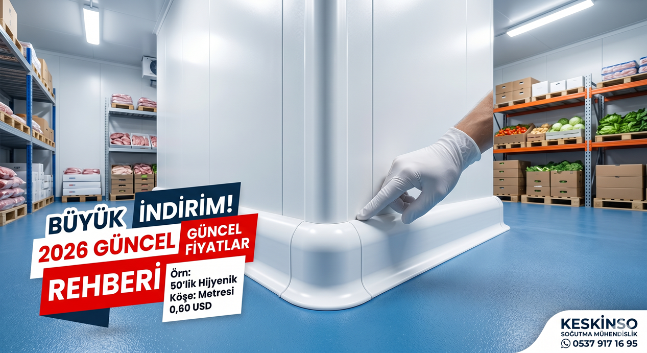 Soğuk Oda Hijyenik Aksesuarlarında Büyük İndirim! (2026 Güncel Fiyatlar  Rehberi)