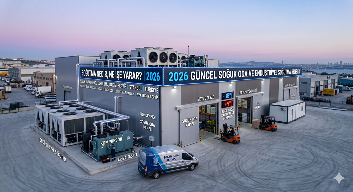 Soğutma Nedir, Ne İşe Yarar? | 2026 Güncel Soğuk Oda ve Endüstriyel Soğutma Rehberi