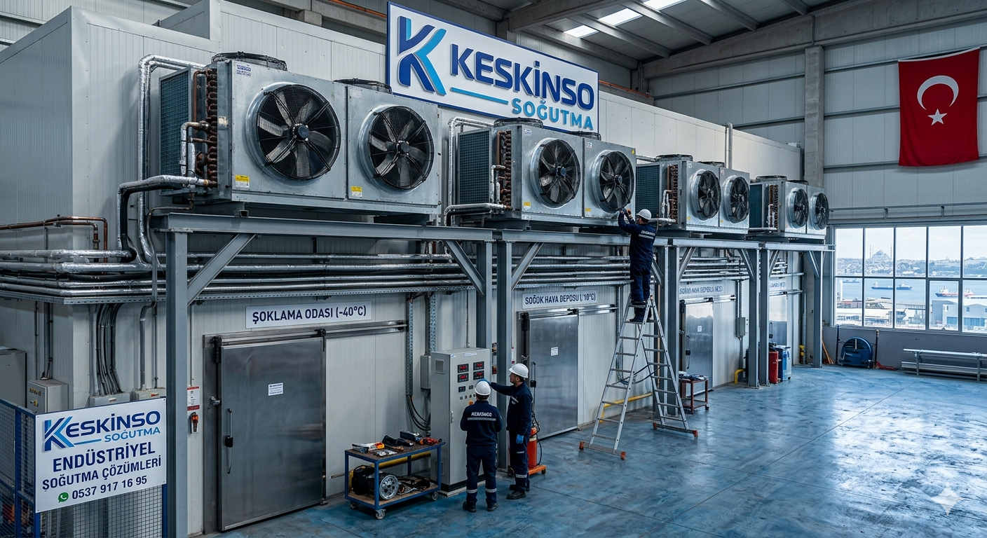 Endüstriyel soğutma cihazları 