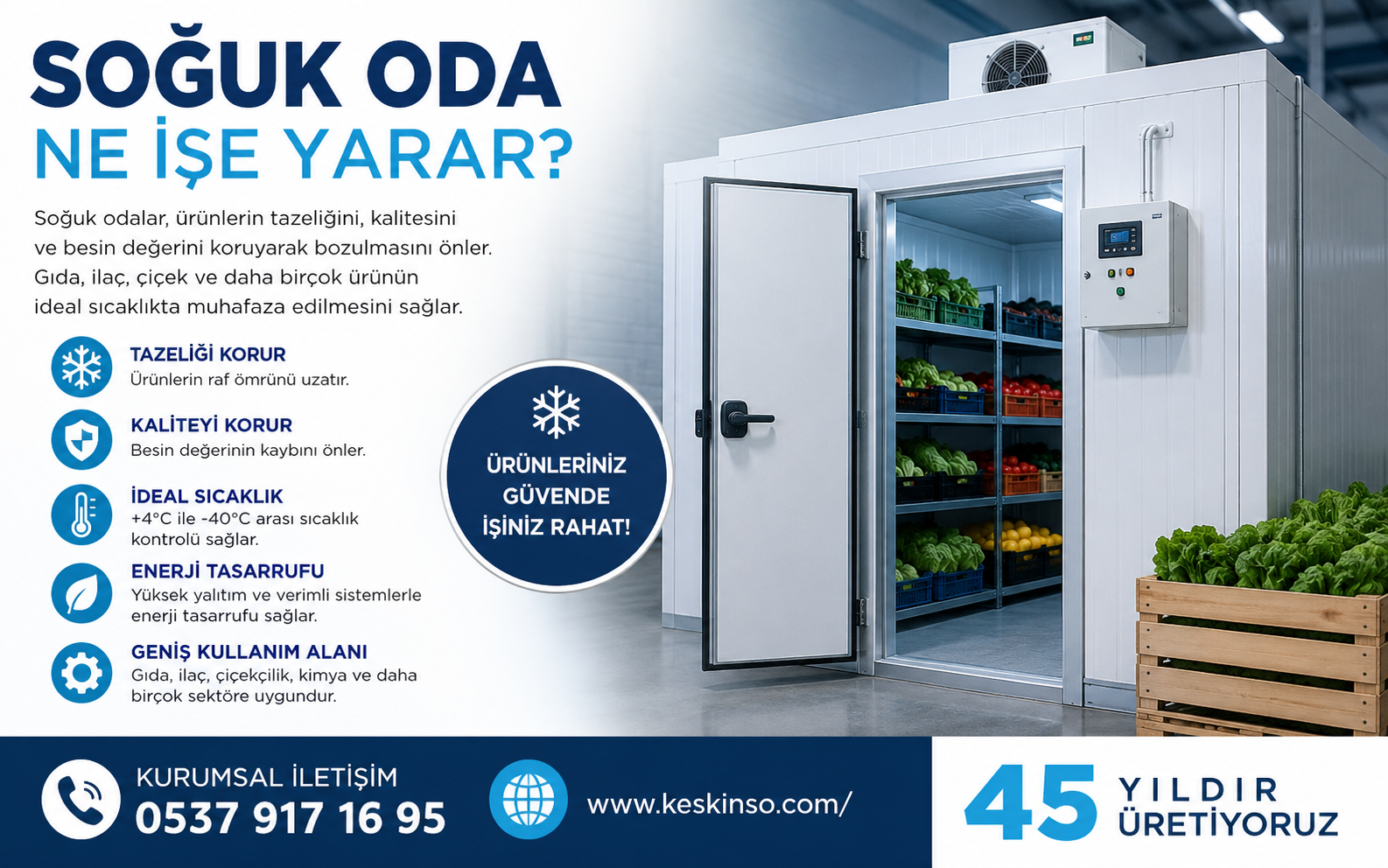 Soğuk Oda Ne İşe Yarar