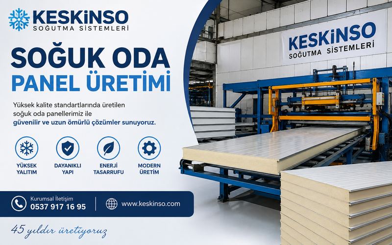 Soğuk Oda Panel Üretimi