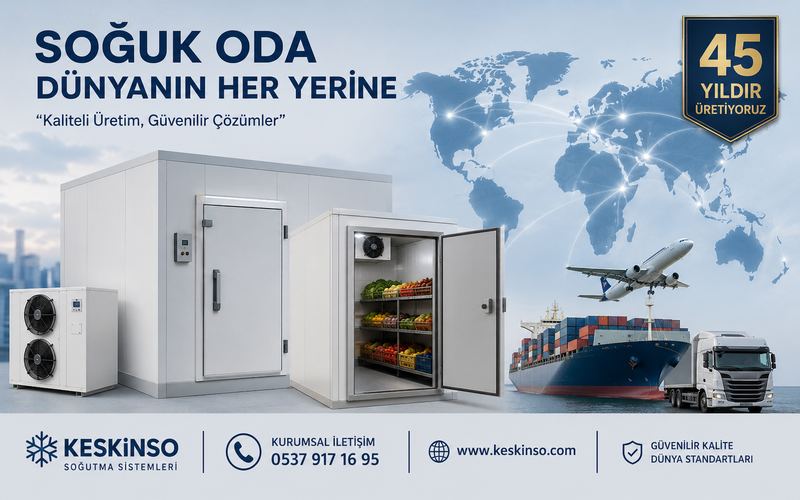Soğuk Oda  Dünyanın  Her Yerine