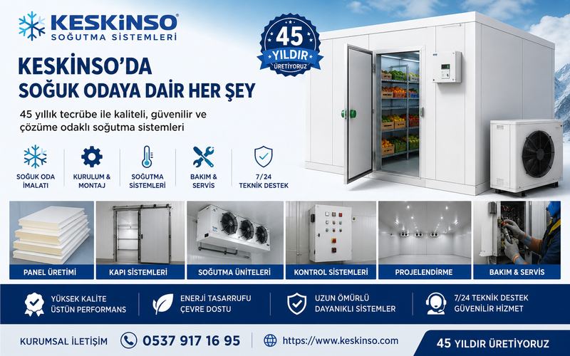 Keskinso’da Soğuk Odaya Dair Her Şey