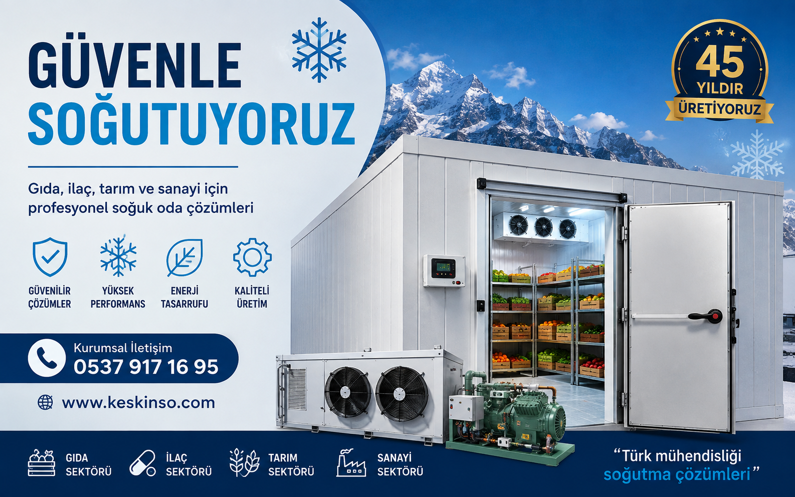 Güvenle Soğutuyoruz